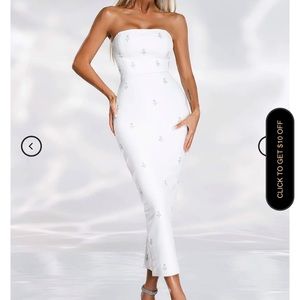 Elegant white dress